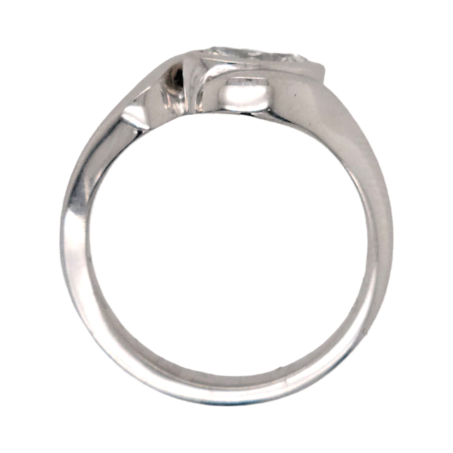 Curved Marquis Ring