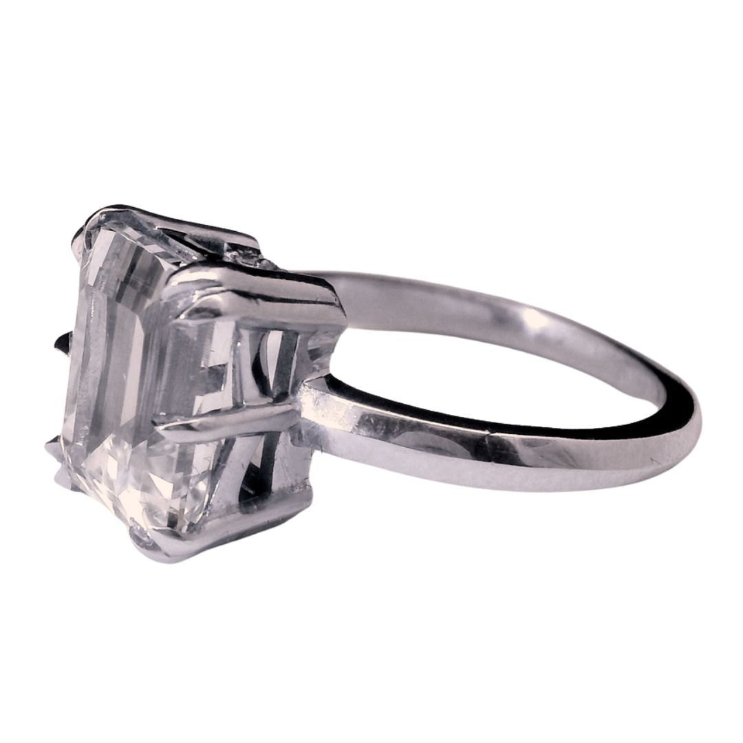 White Sapphire Ring