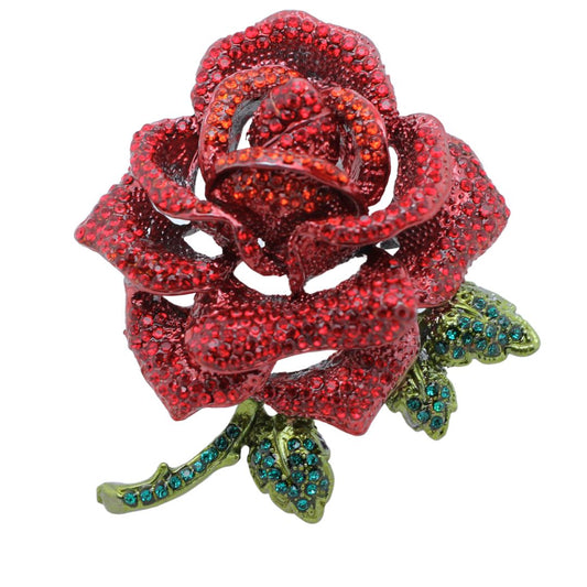 Glam Rose Brooch