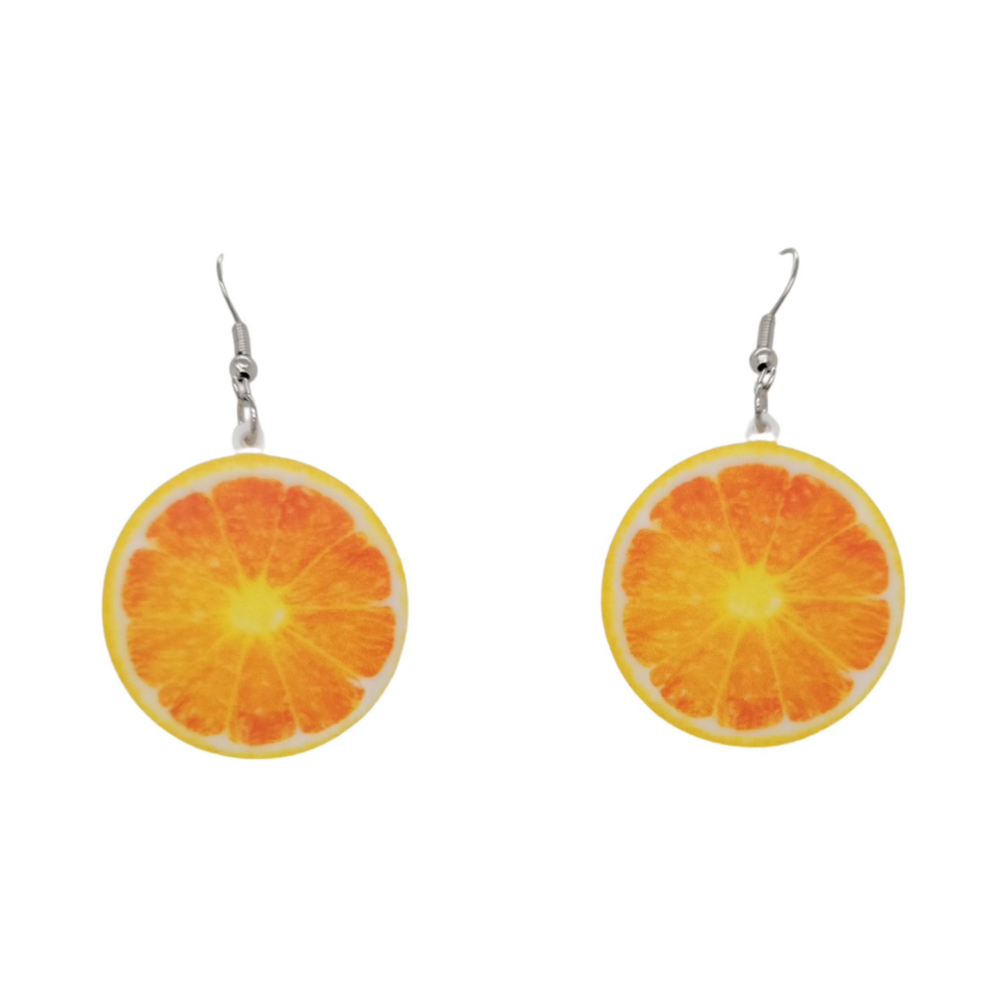 Orange Earrings