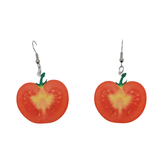 Tomato Earrings