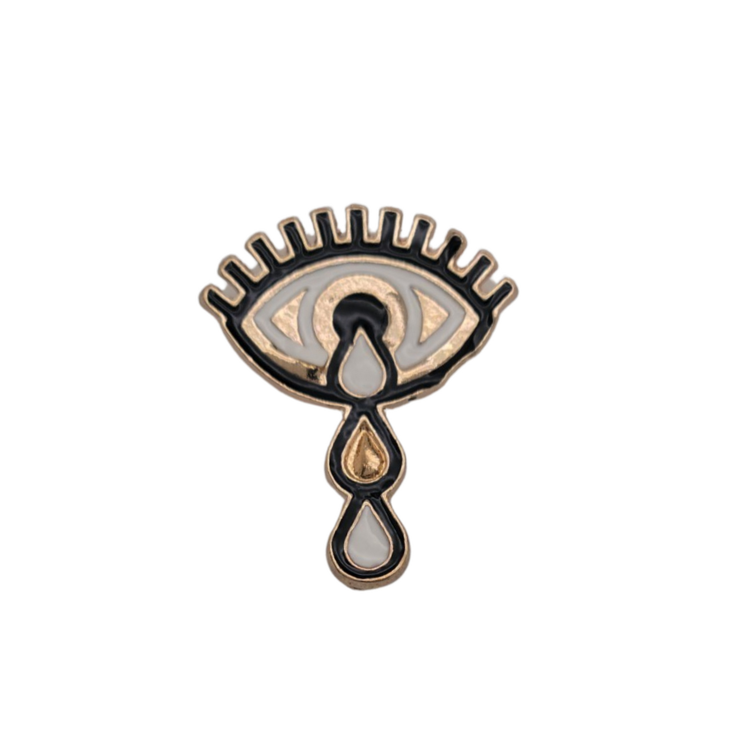 Crying Evil Eye Pin