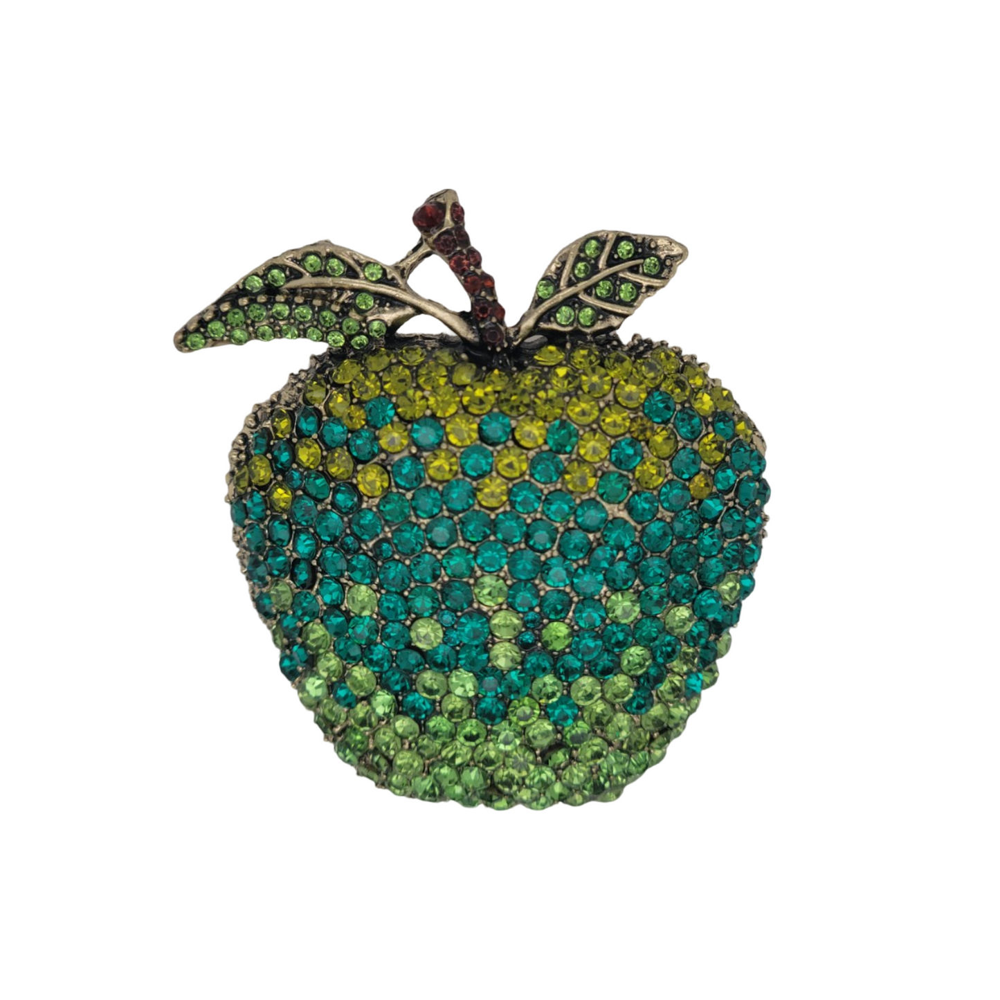 Green Apple Brooch