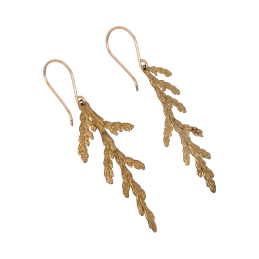 Cedar Branch Earrings