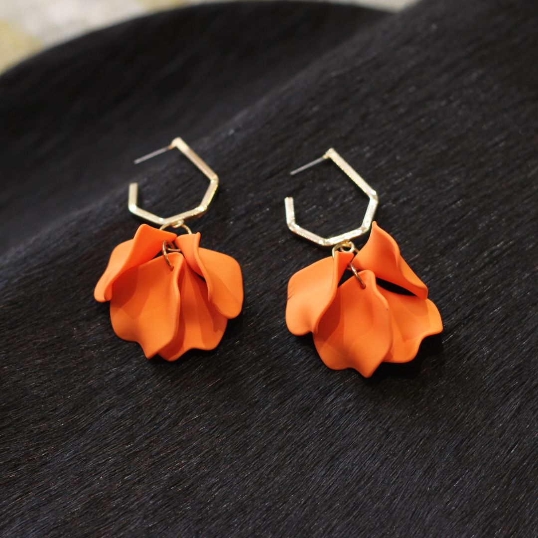 Flower Petal Earrings