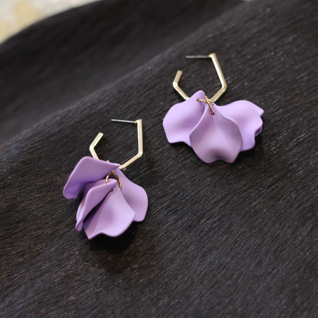 Flower Petal Earrings