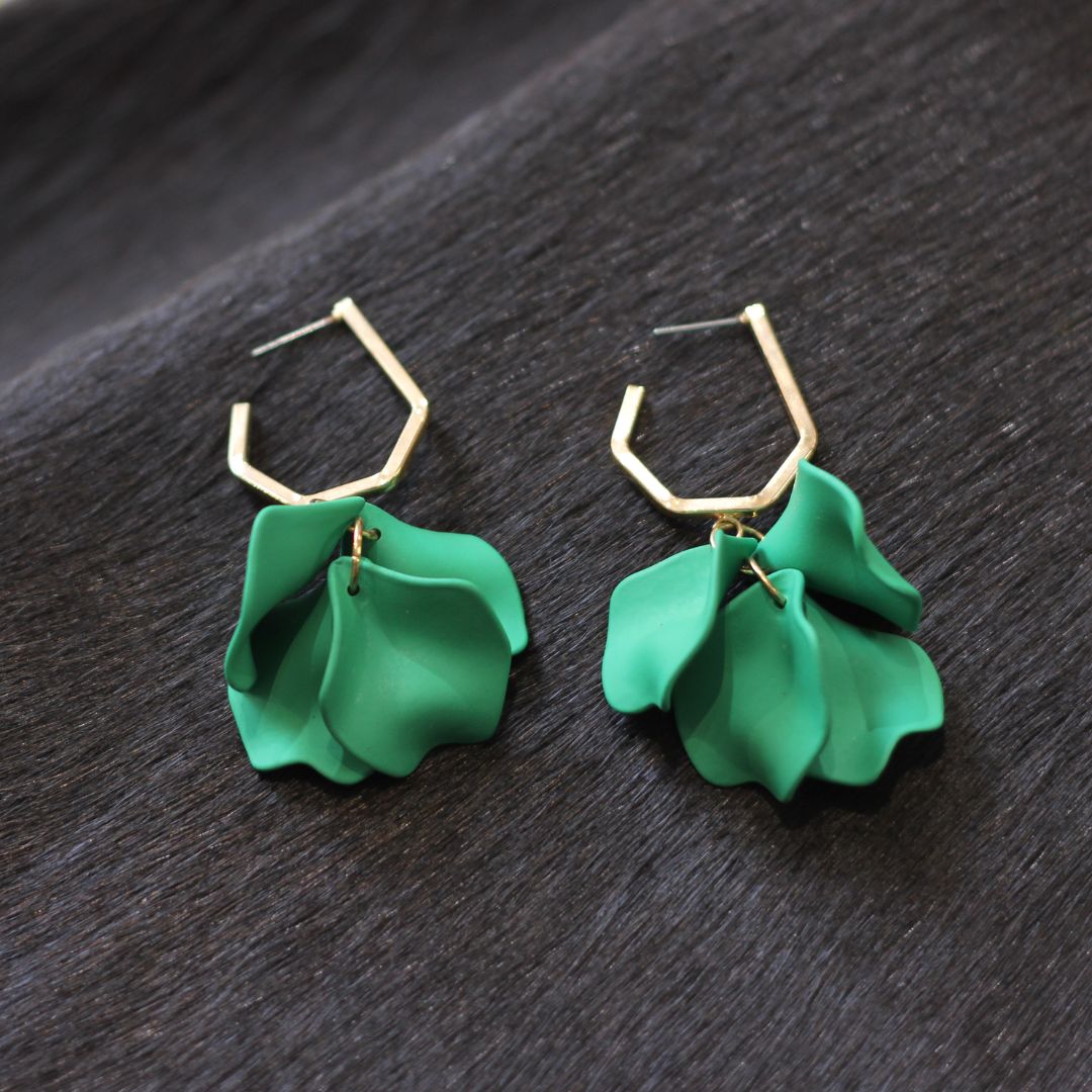 Flower Petal Earrings