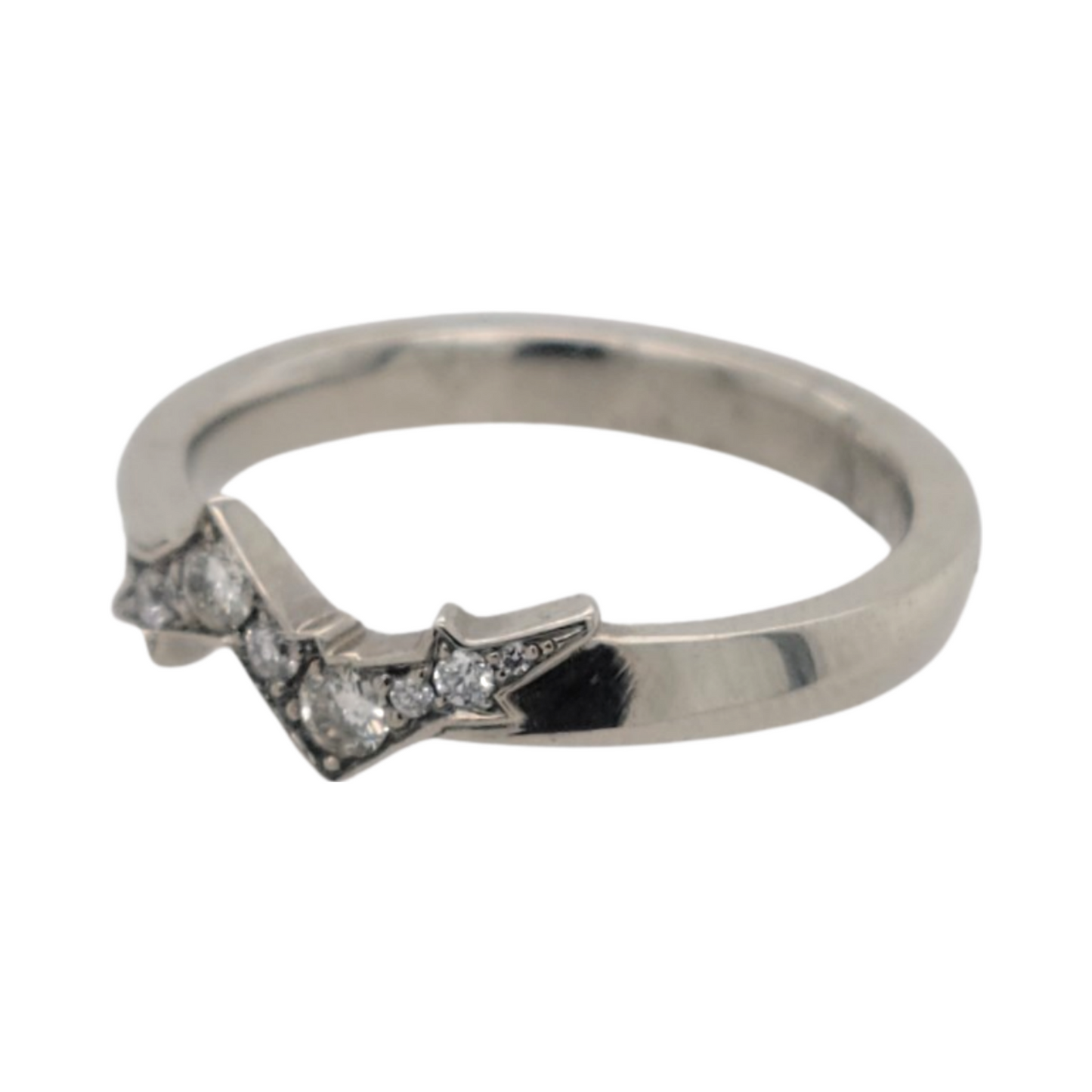 Frost Crystal Diamond Ring